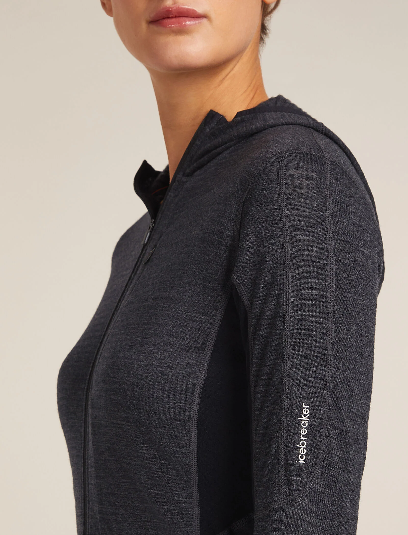 Women’s Merino Blend 200 Realfleece™ Descender Long Sleeve Zip Hoodie - Image 5