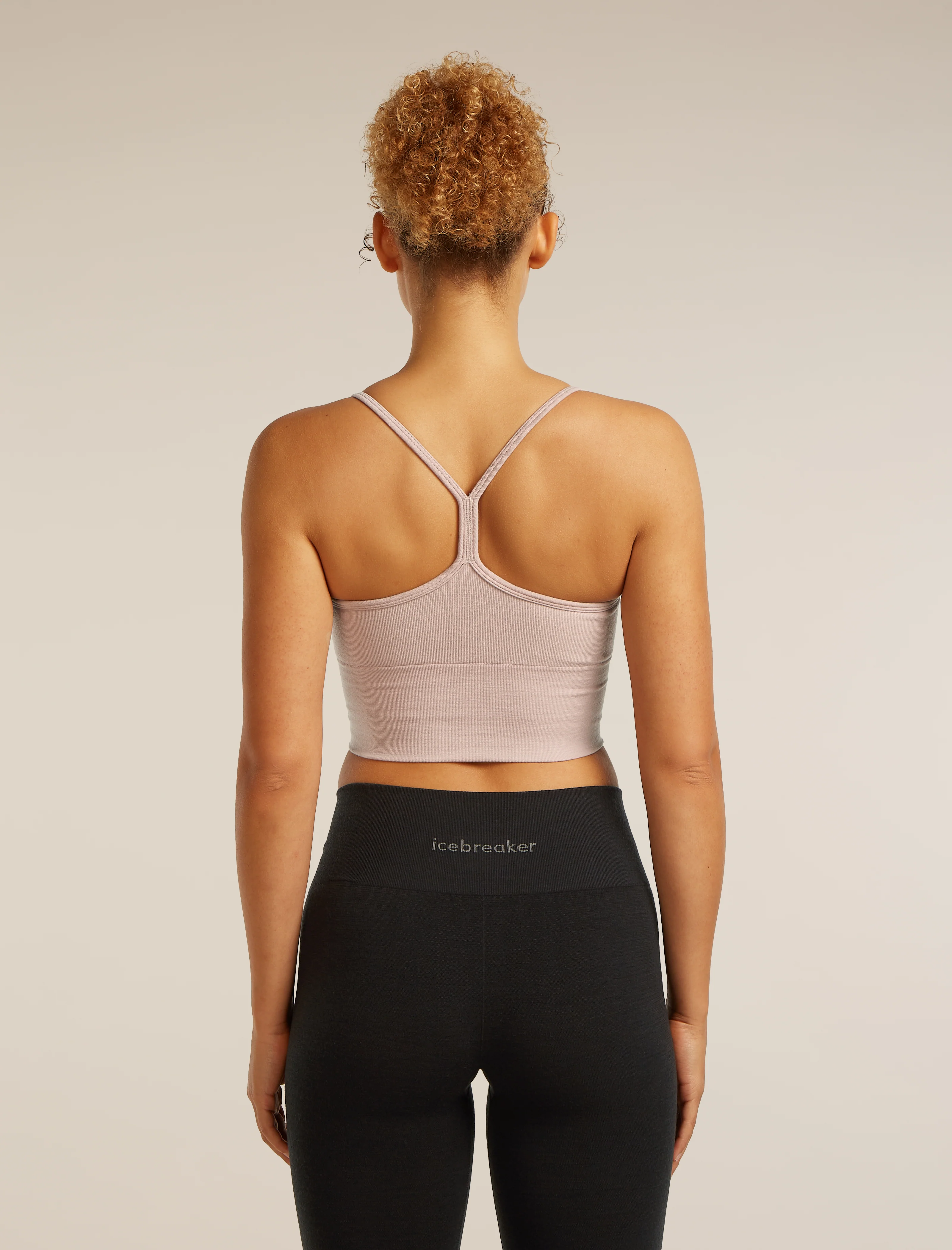 Women’s Merino Blend 260 Seamless Rib Strappy Tank - Image 2