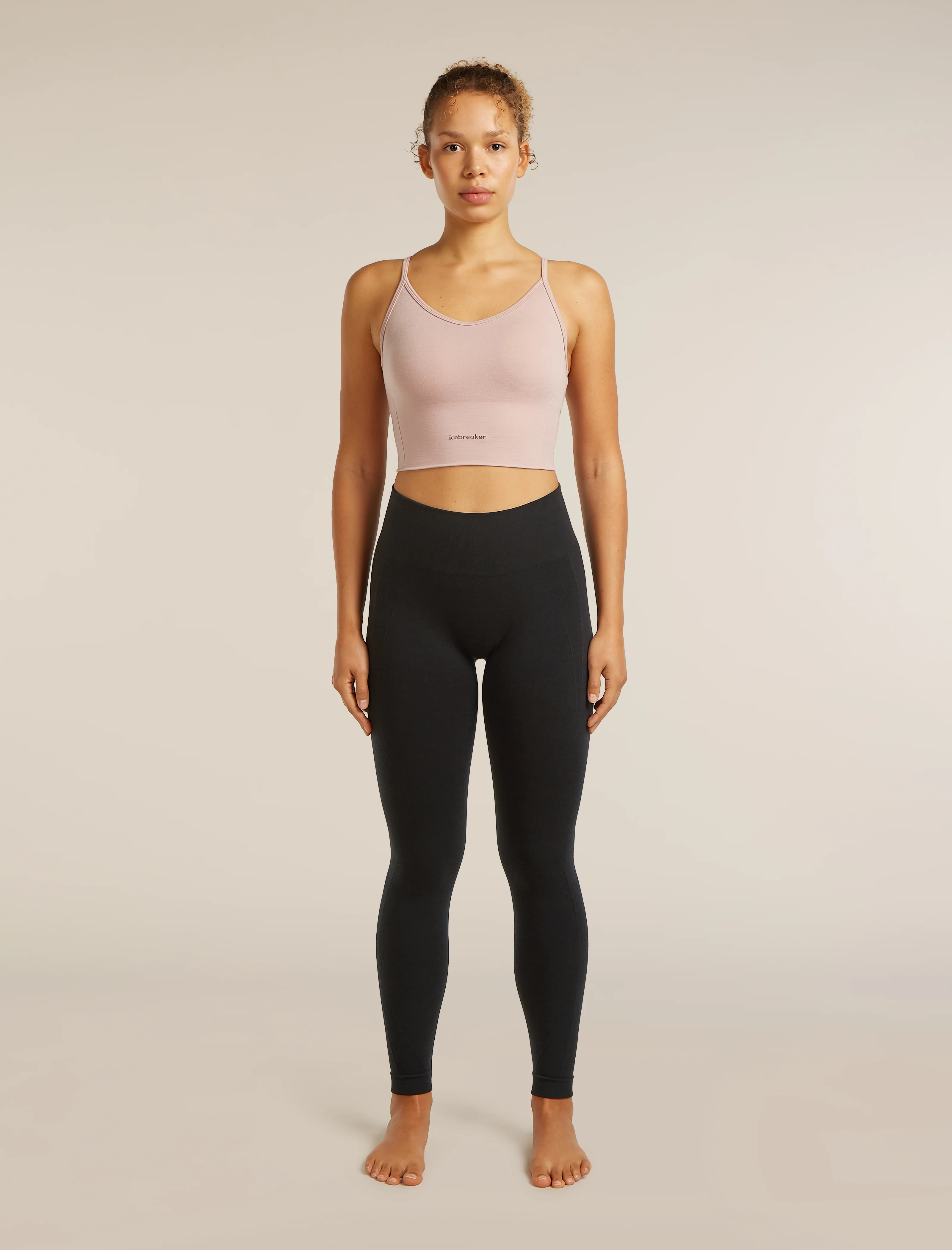 Women’s Merino Blend 260 Seamless Rib Strappy Tank - Image 3