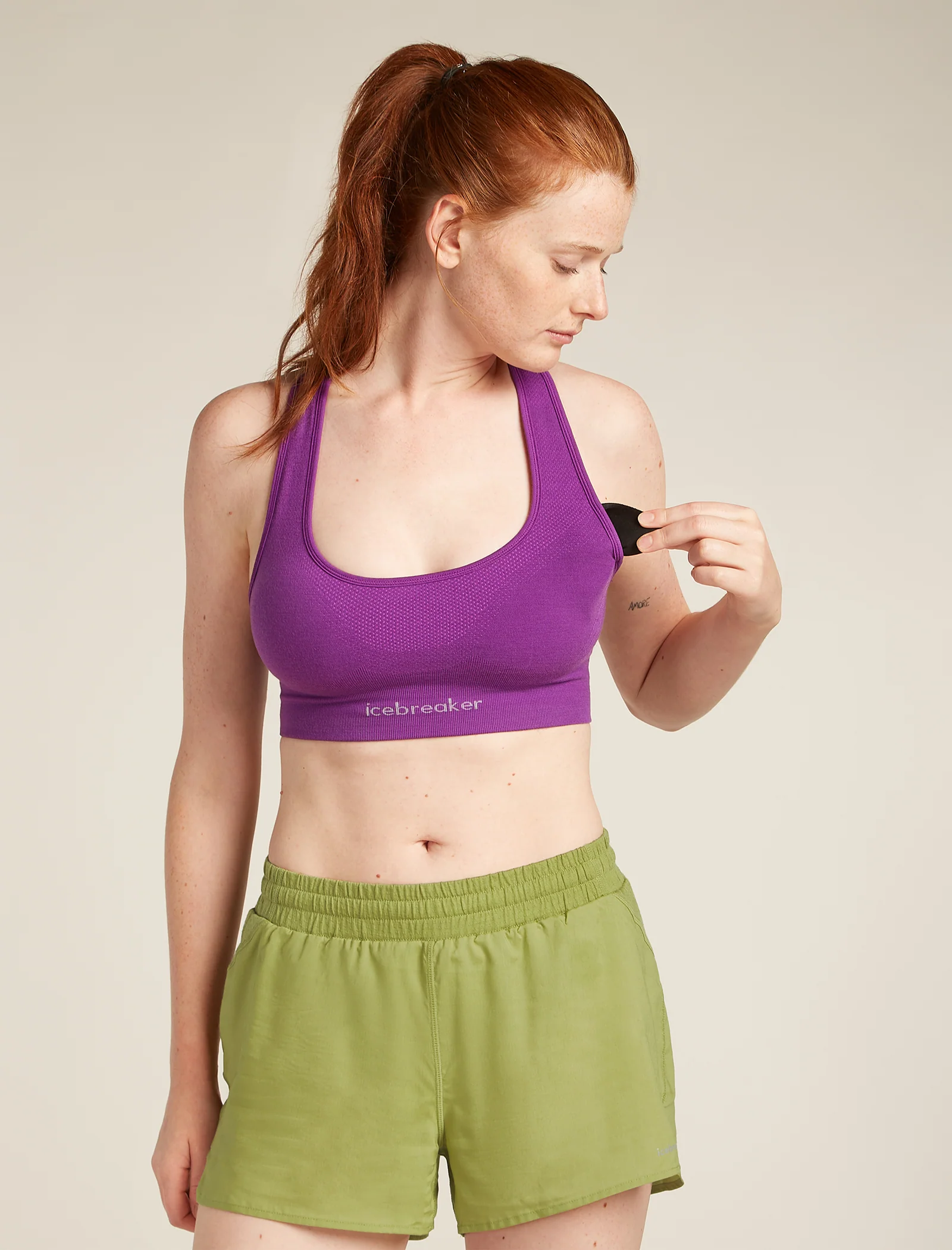 Women’s Merino Blend 260 ZoneKnit™ Seamless Bra - Image 9