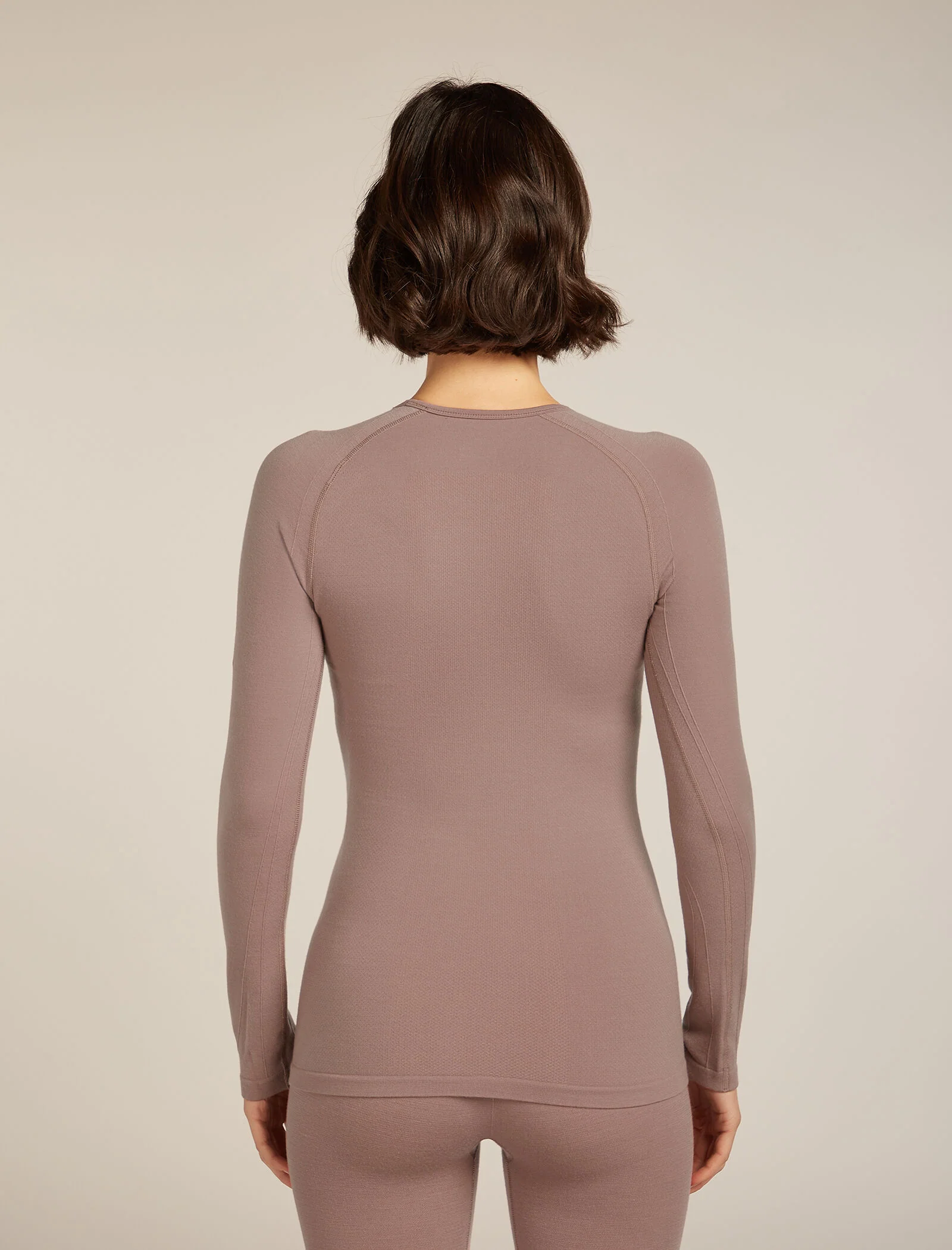 Women’s Merino Blend 260 ZoneKnit™ Seamless Long Sleeve Crew Thermal Top - Image 2