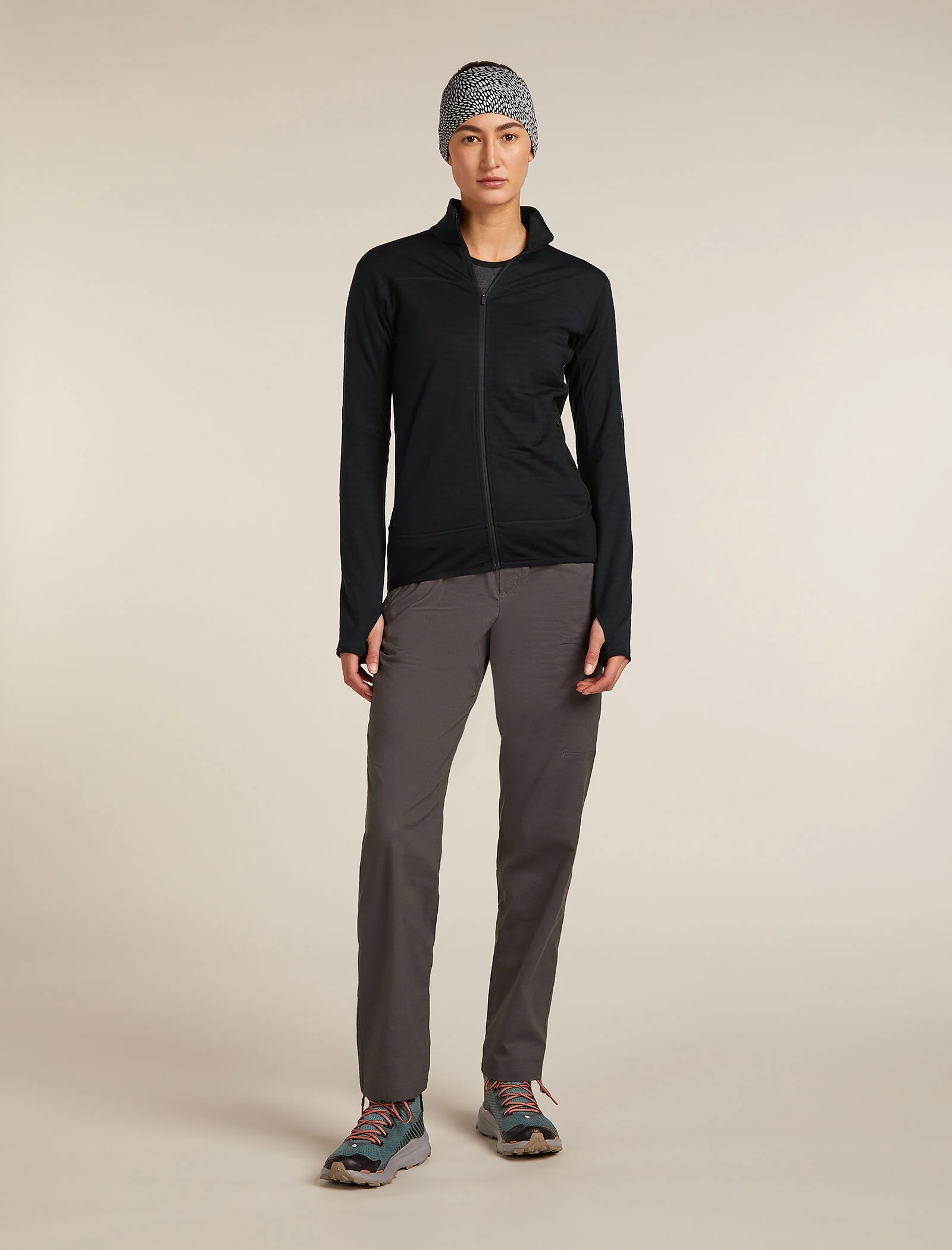 Women’s Merino Blend 300 RealFleece™ Descender Long Sleeve Zip Jacket - Image 4
