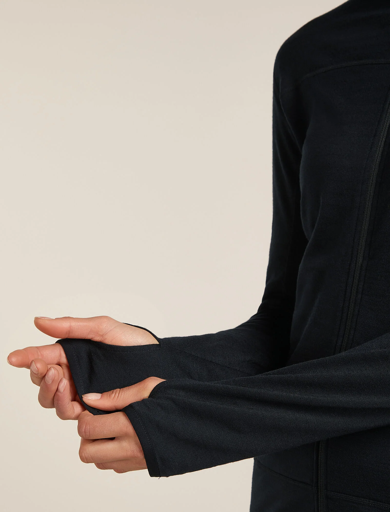 Women’s Merino Blend 300 RealFleece™ Descender Long Sleeve Zip Jacket - Image 6