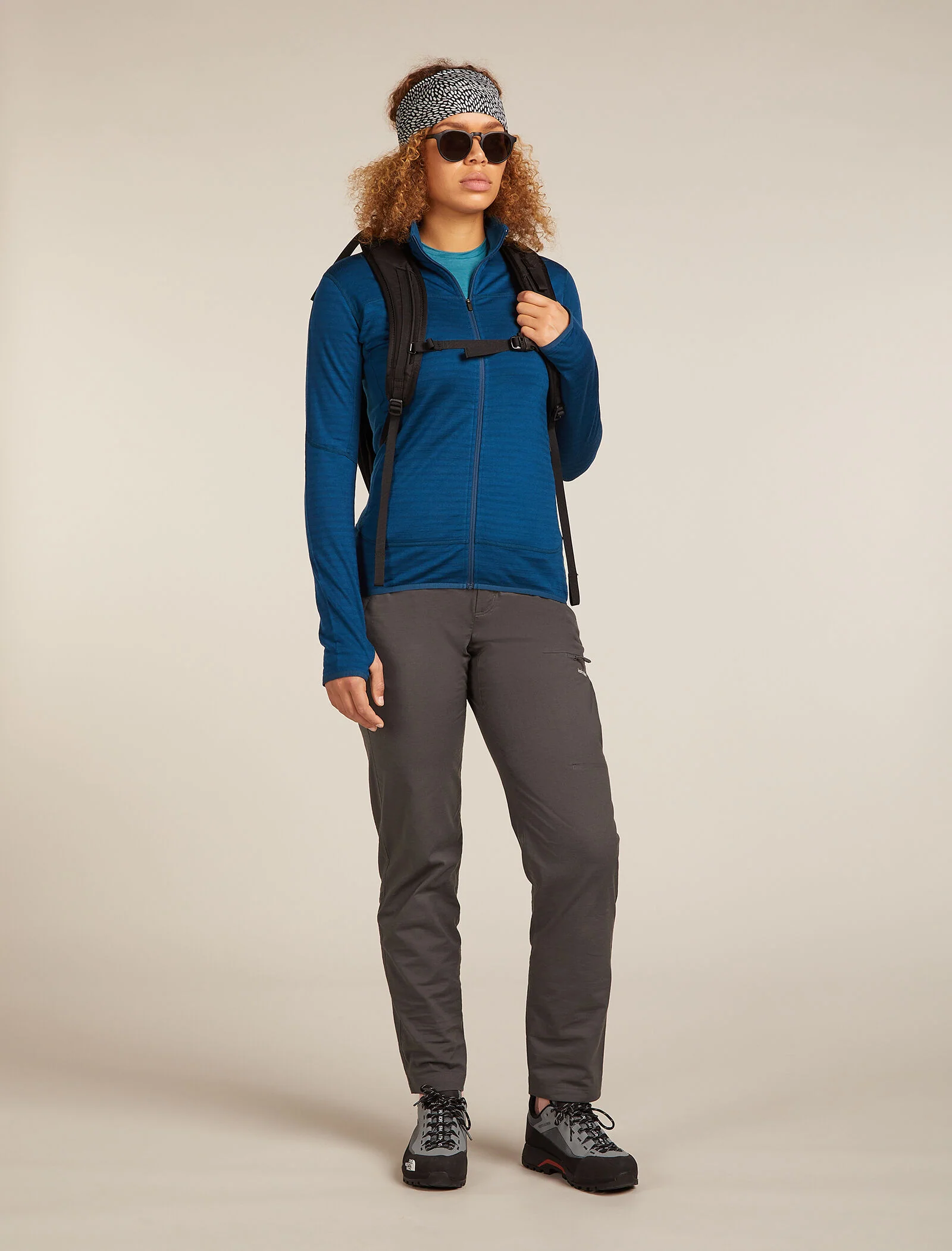 Women’s Merino Blend 300 RealFleece™ Descender Long Sleeve Zip Jacket - Image 4