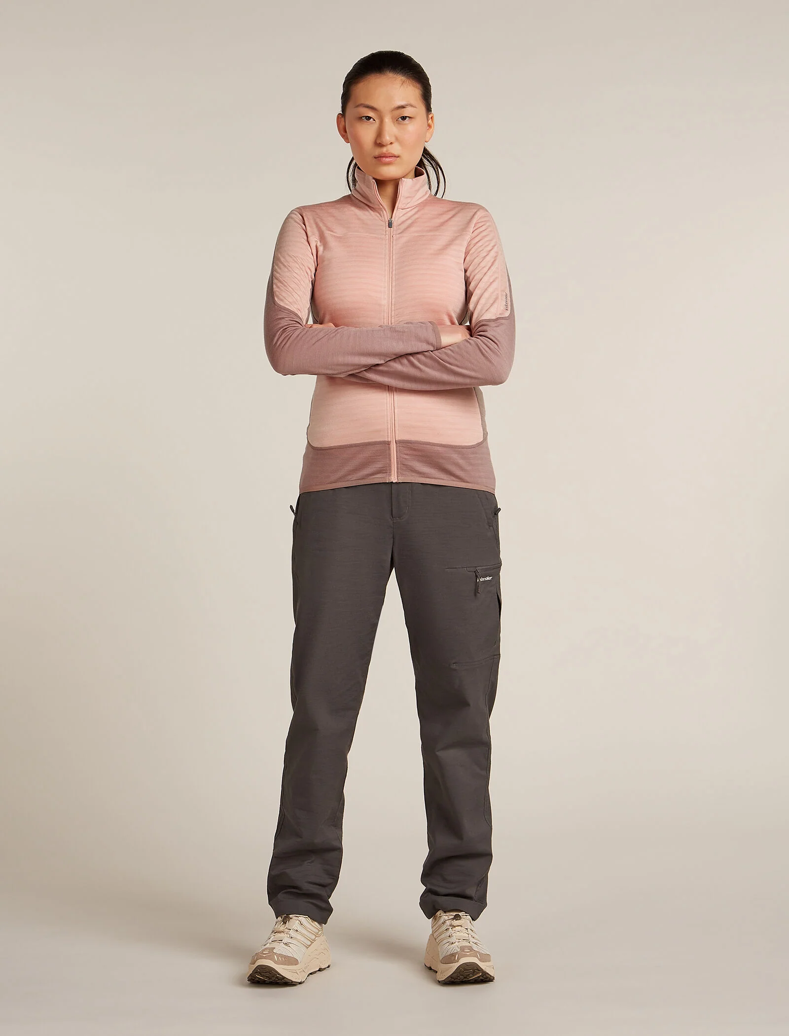 Women’s Merino Blend 300 RealFleece™ Descender Long Sleeve Zip Jacket - Image 3