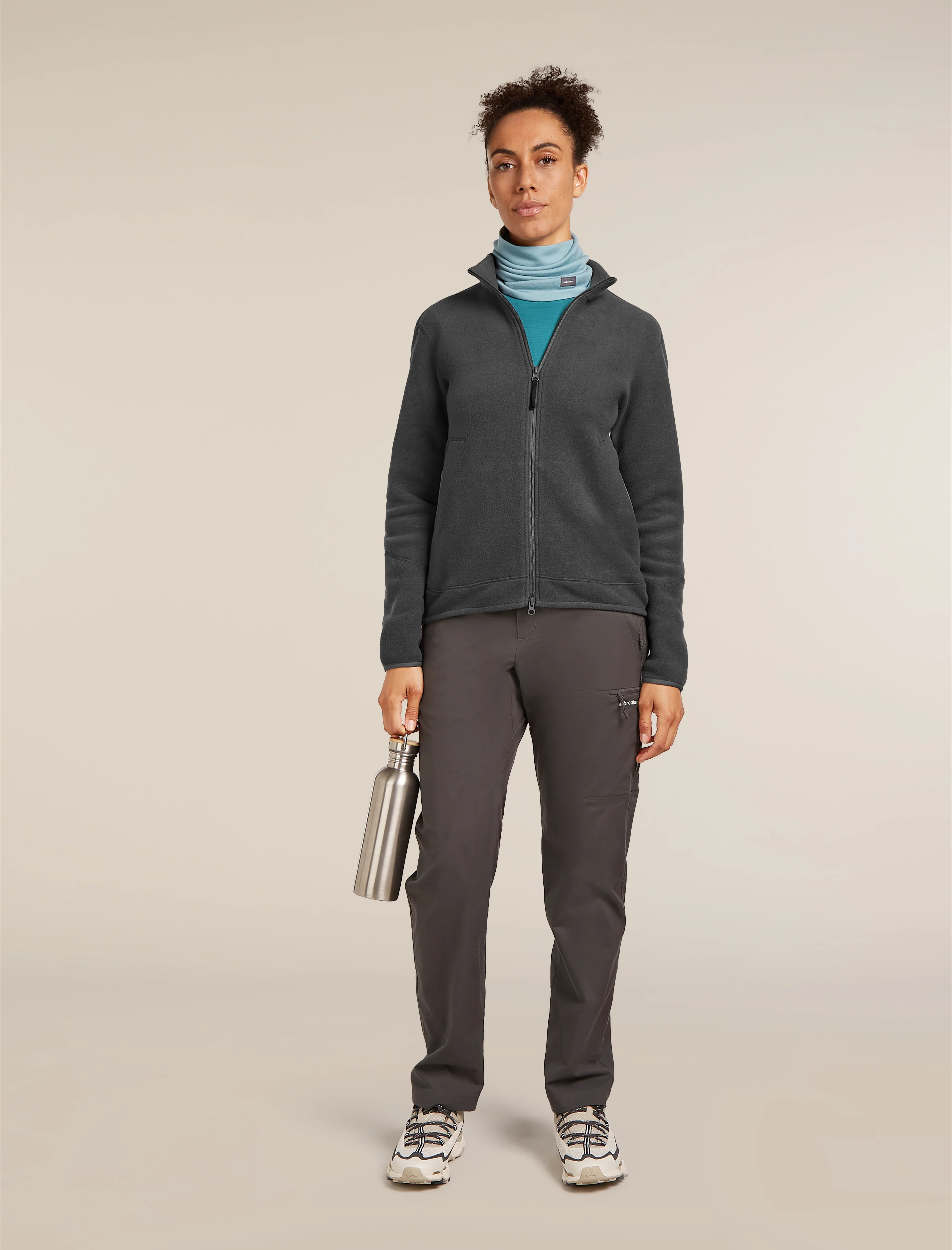 Women’s Merino Blend 800 RealFleece™ Classic Pile Long Sleeve Zip Jacket - Image 4