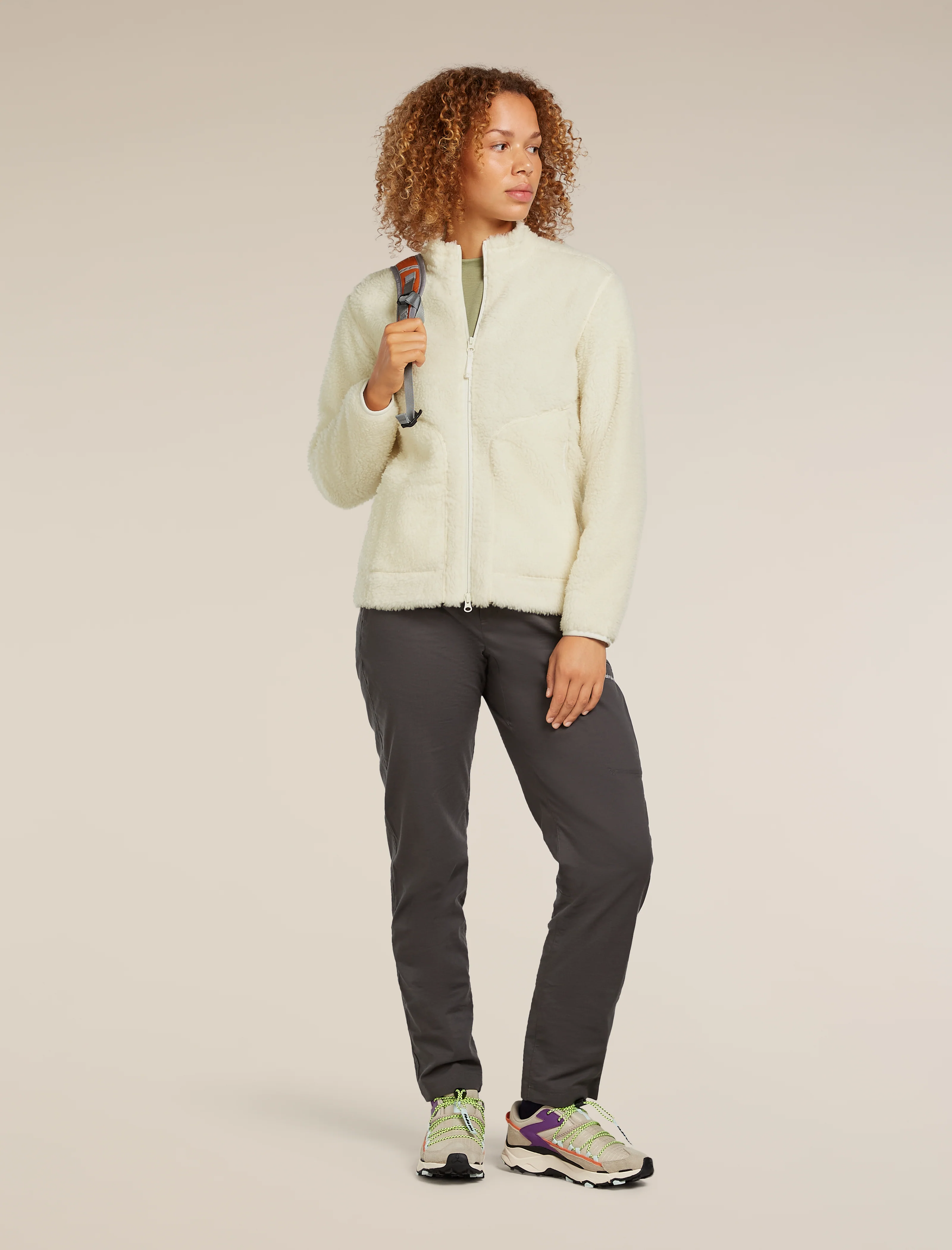 Women’s Merino Blend 960 RealFleece™ High Pile Long Sleeve Zip Jacket - Image 4