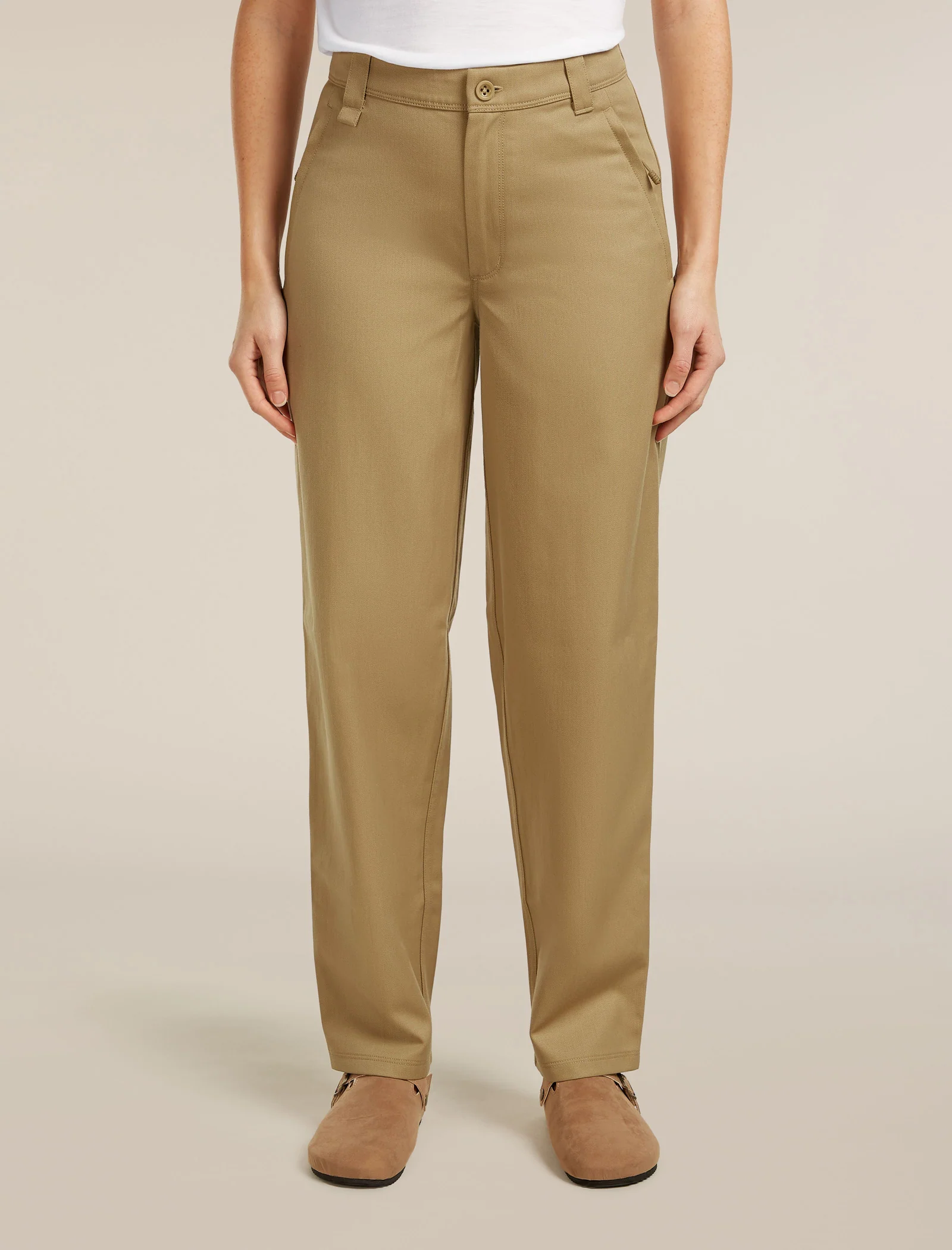 Women’s Merino Blend Cotton Twill Wander Pants
