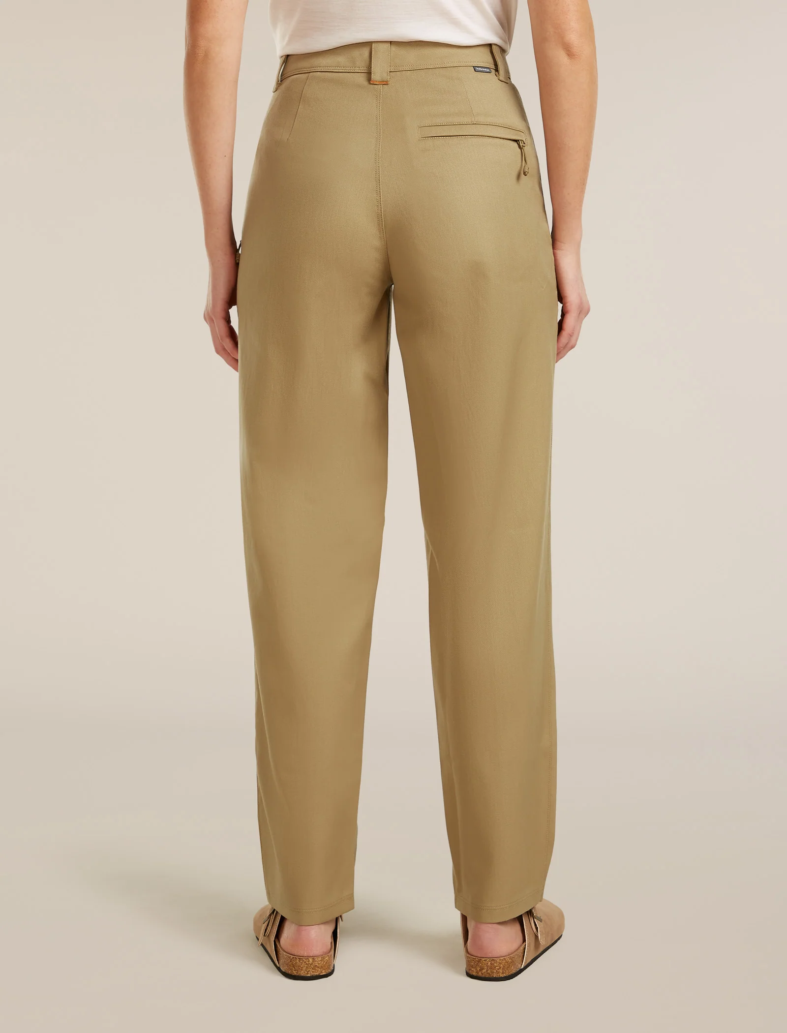 Women’s Merino Blend Cotton Twill Wander Pants - Image 2