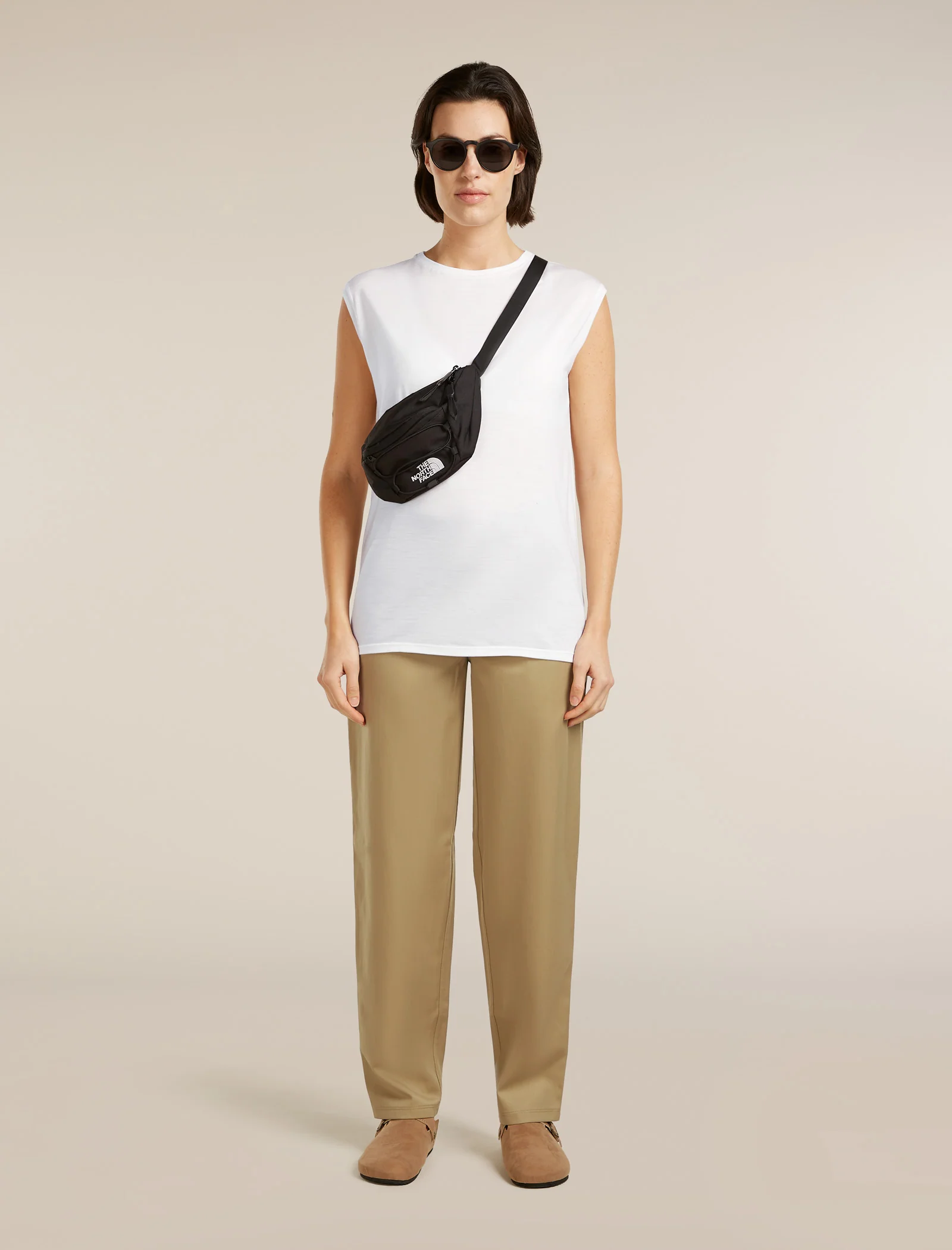 Women’s Merino Blend Cotton Twill Wander Pants - Image 3
