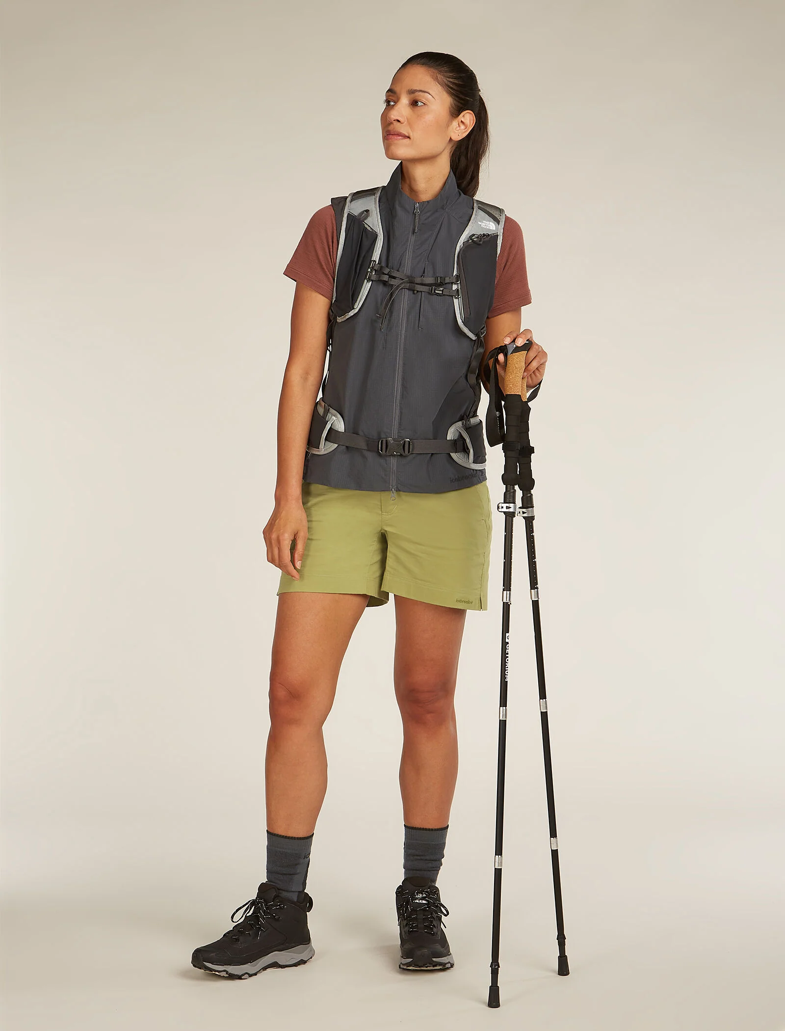 Women’s Merino Blend Elevation Stretch 5" Shorts - Image 4