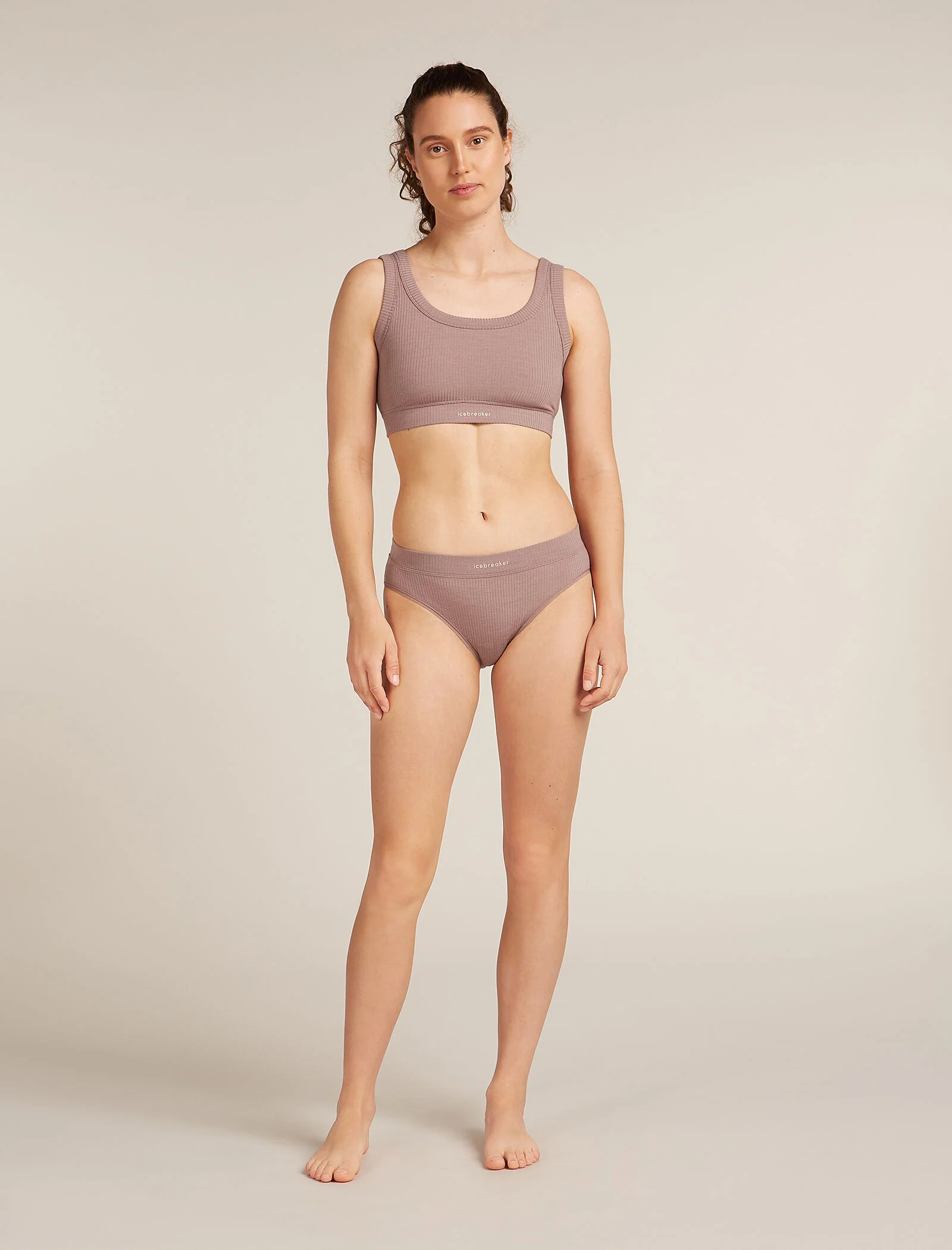 Women’s Merino Blend Rib Lotus Hipster - Image 3