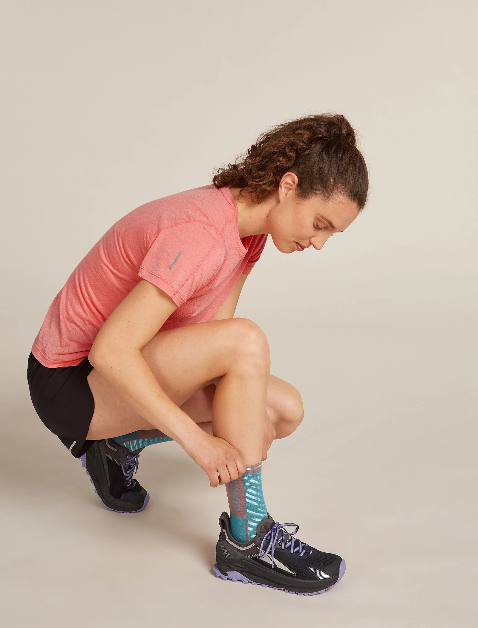Women’s Merino Blend Run+ Ultralight Crew Socks