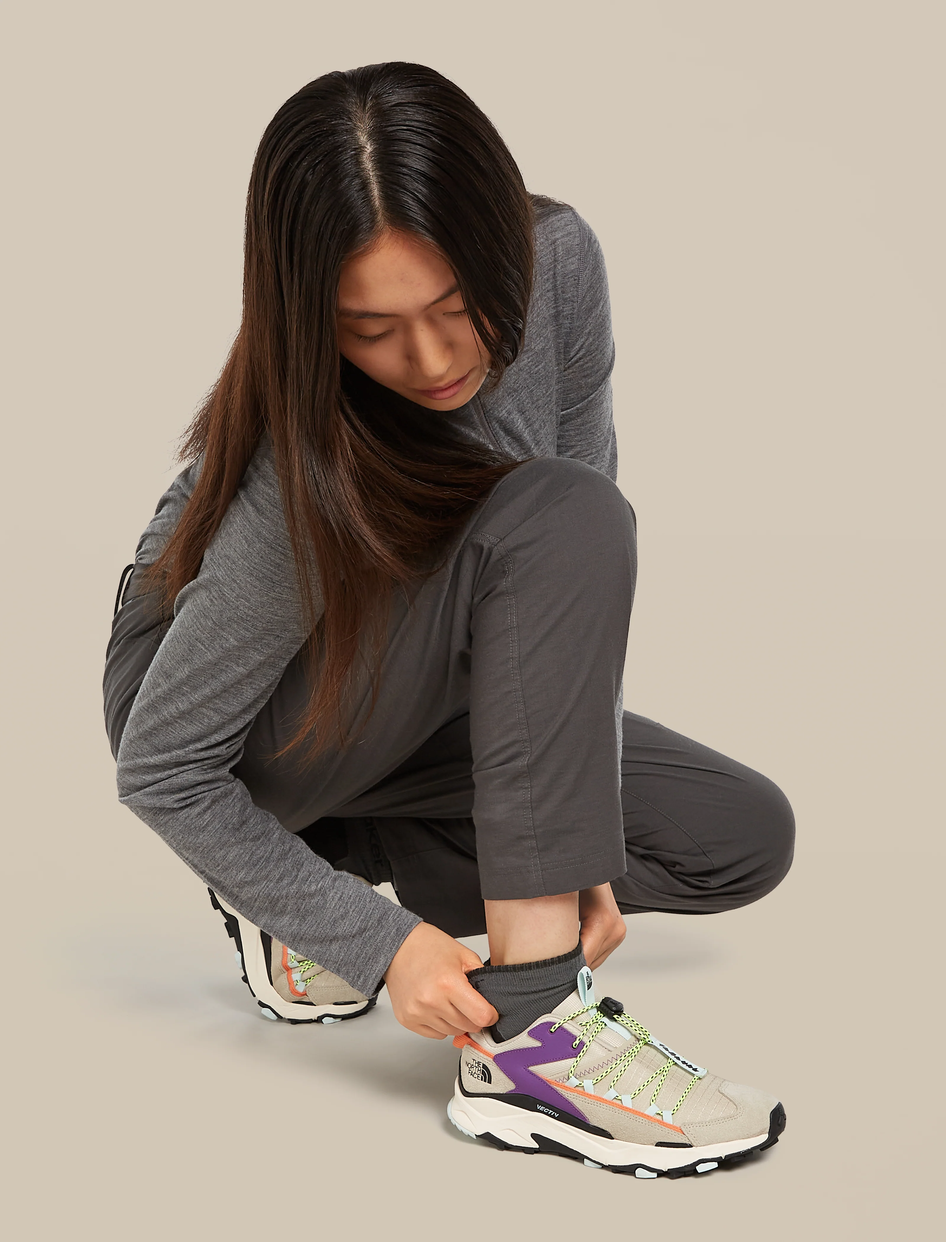 Women’s Merino Hike+ Light Mini Socks - Image 3