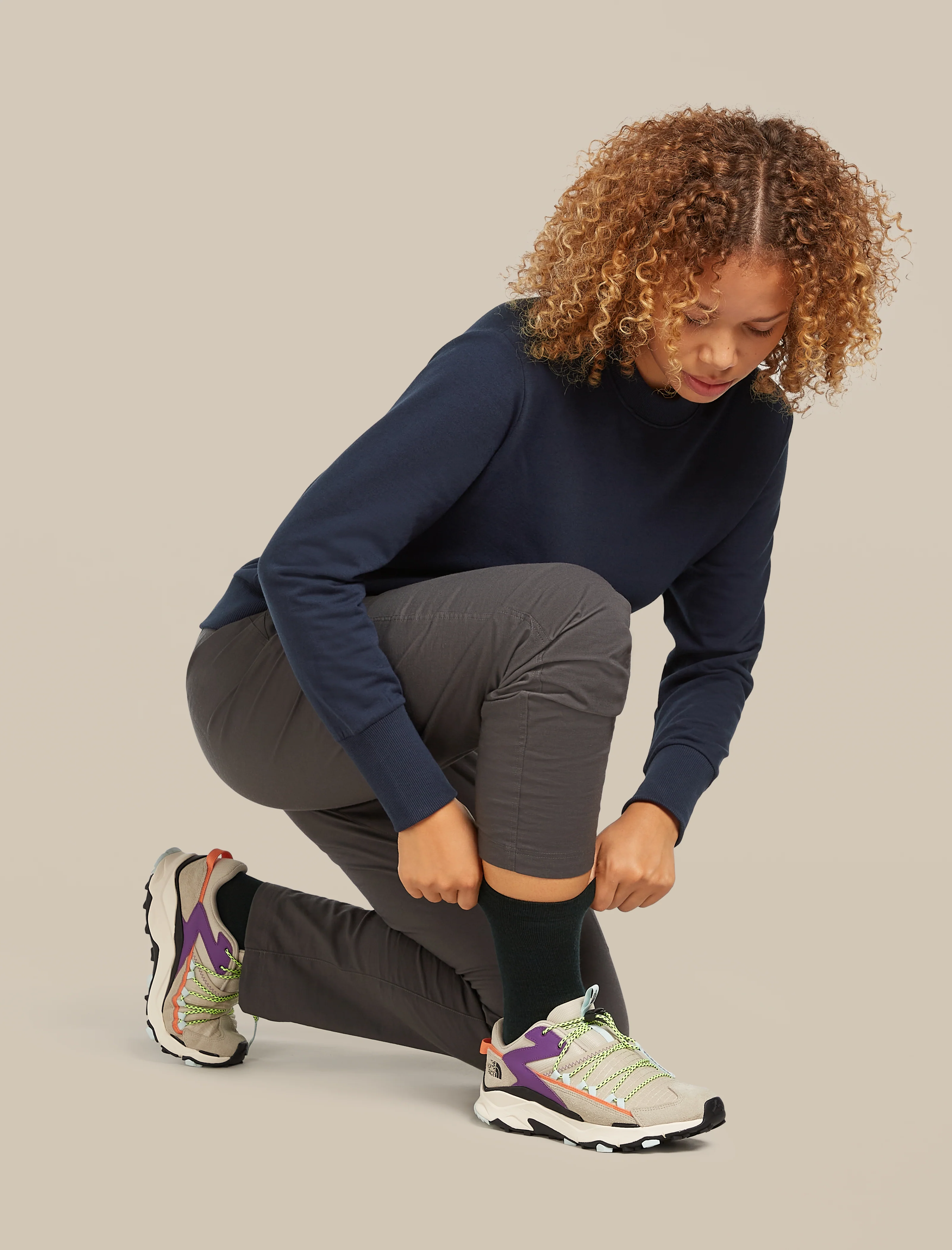Women’s Merino Lifestyle Light Crew Socks - Image 3