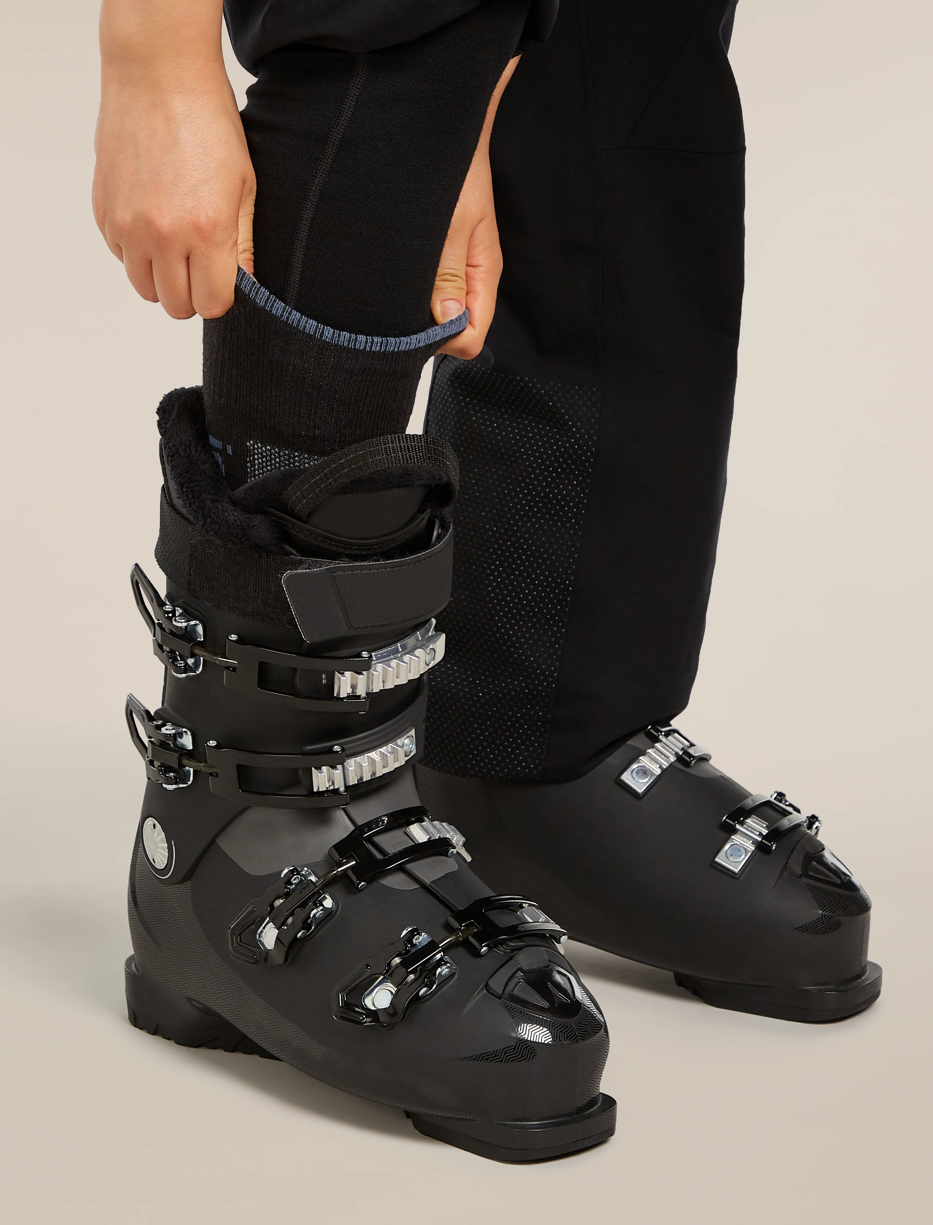 Women’s Merino Ski+ Light Over The Calf Socks - Image 3