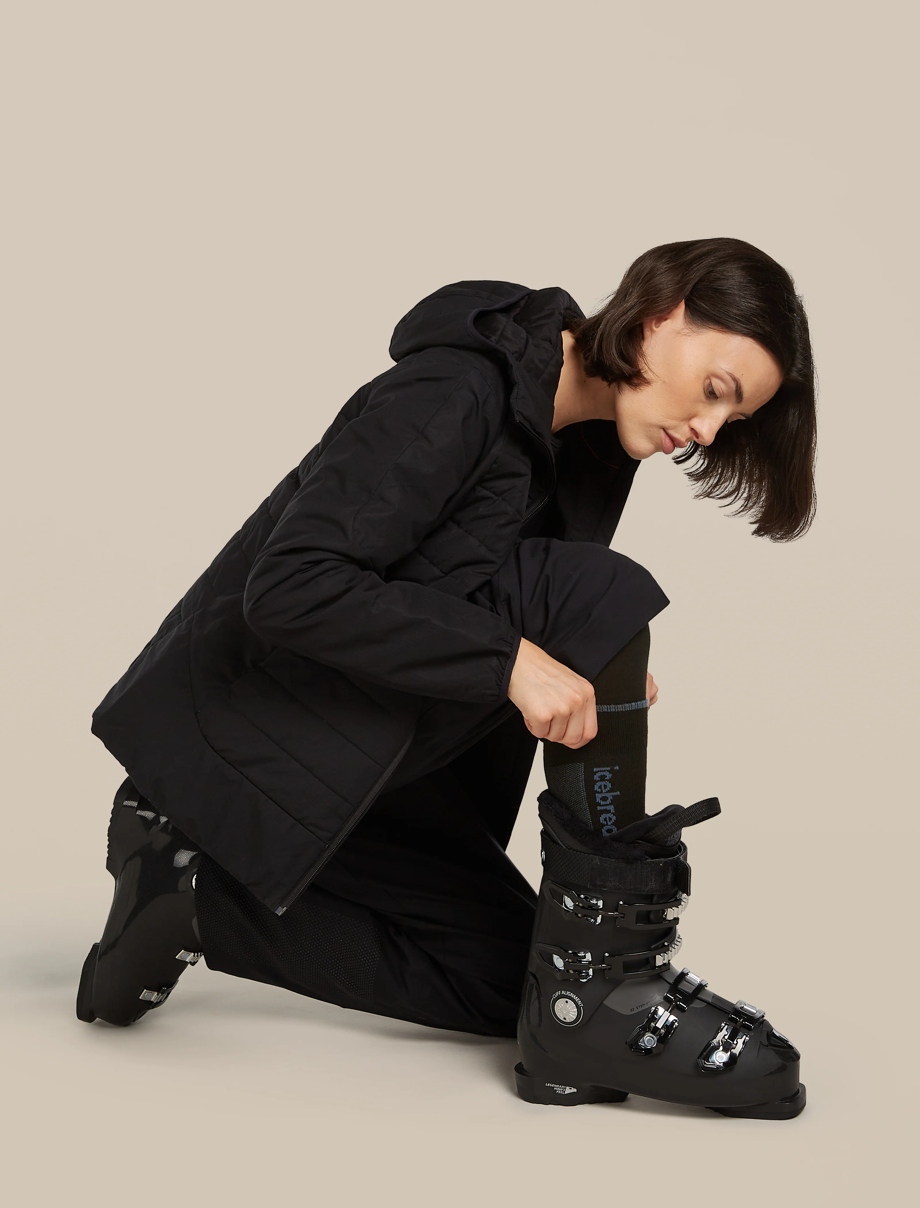 Women’s Merino Ski+ Ultralight Over The Calf Socks - Image 3